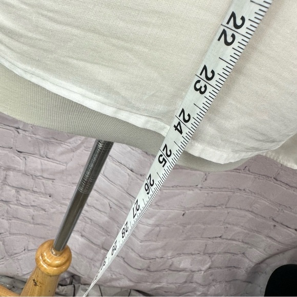 David Brooks Floral Embroidered sheer White  Button-Down Shirt sz (L) - Picture 4 of 7